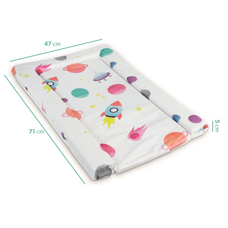 Box Opened Baby Changing Mat with Unisex Space Design by Babyway