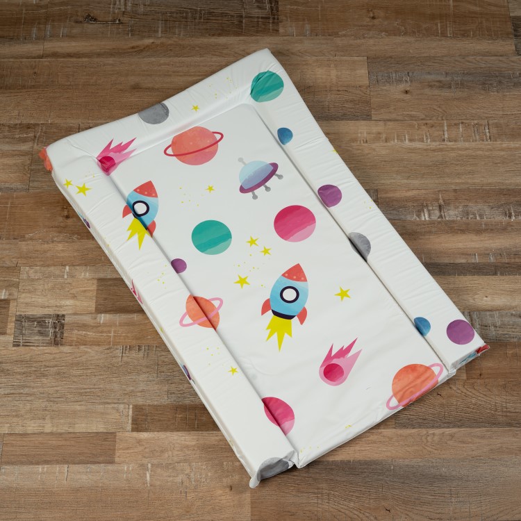 Box Opened Baby Changing Mat with Unisex Space Design by Babyway