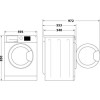 Indesit 7kg 1400rpm Freestanding Washing Machine - Silver