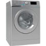 Refurbished Indesit BWE71452SUKN Freestanding 7KG 1400 Spin Washing Machine Silver