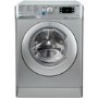 Refurbished Indesit BWE91484XSUKN Freestanding 9KG 1400 Spin Washing Machine Silver