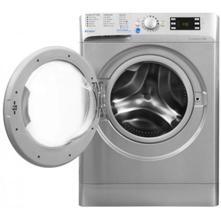 Refurbished Indesit BWE91484XSUKN Freestanding 9KG 1400 Spin Washing Machine Silver