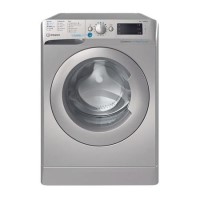 Refurbished Indesit Push&Go BWE91496XSVUK Freestanding 9KG 1400 Spin Washing Machine Silver