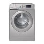 Refurbished Indesit Push&Go BWE91496XSVUK Freestanding 9KG 1400 Spin Washing Machine Silver