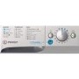 Refurbished Indesit Push&Go BWE91496XSVUK Freestanding 9KG 1400 Spin Washing Machine Silver
