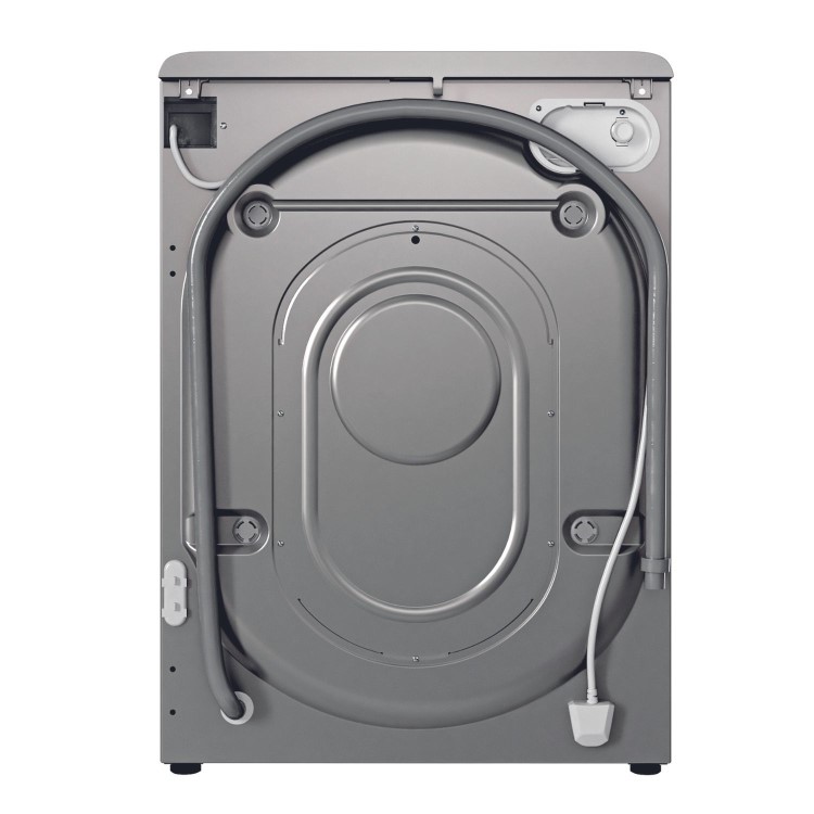 Refurbished Indesit Push&Go BWE91496XSVUK Freestanding 9KG 1400 Spin Washing Machine Silver