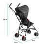 Babyway Lightweight Stroller with Hood in Black