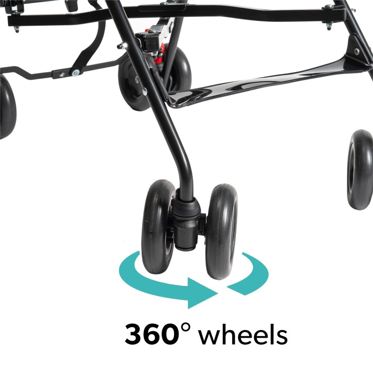 Babyway Lightweight Stroller with Hood in Black