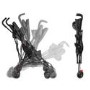 Babyway Lightweight Stroller with Hood in Black