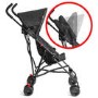 Babyway Lightweight Stroller with Hood in Black