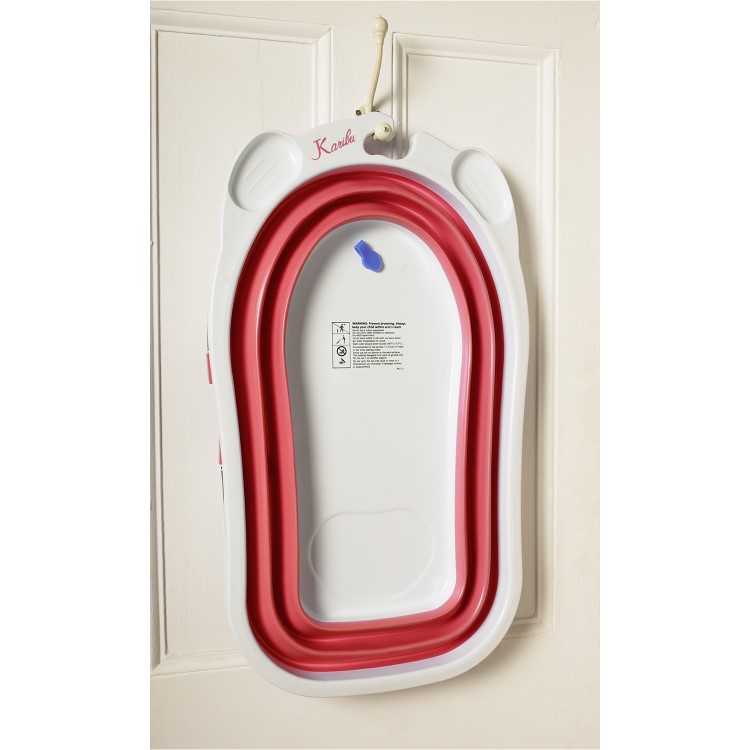 Babyway Foldable Baby Bath in Red