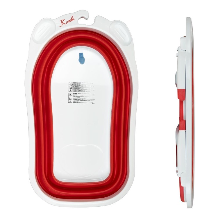 Babyway Foldable Baby Bath in Red
