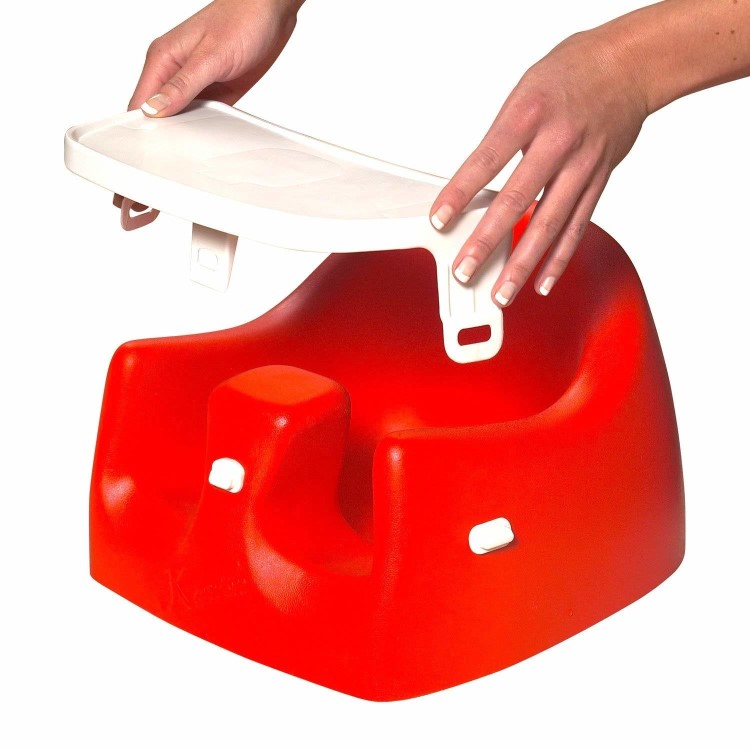 GRADE A1 - BABYWAY KARIBU SEAT WITH TRAY RED