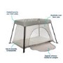 Babyway Lightweight Travel Cot & Playpen with Mattress and Carry Bag in Grey