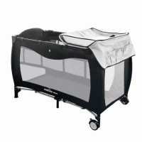 Babyway Travel Cot with Mattress Bassinet and Changing Table