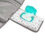 GRADE A1 - Travel Changing Mat with Grey Star Design by Babyway