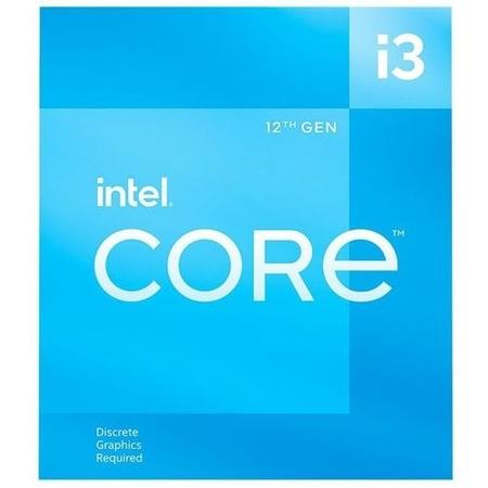Box Opened Intel Core i3 12100F 4 Core LGA 1700 Alder Lake-S Processor