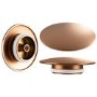 GRADE A1 - Brushed Bronze Bath Waste Cover Upgrade