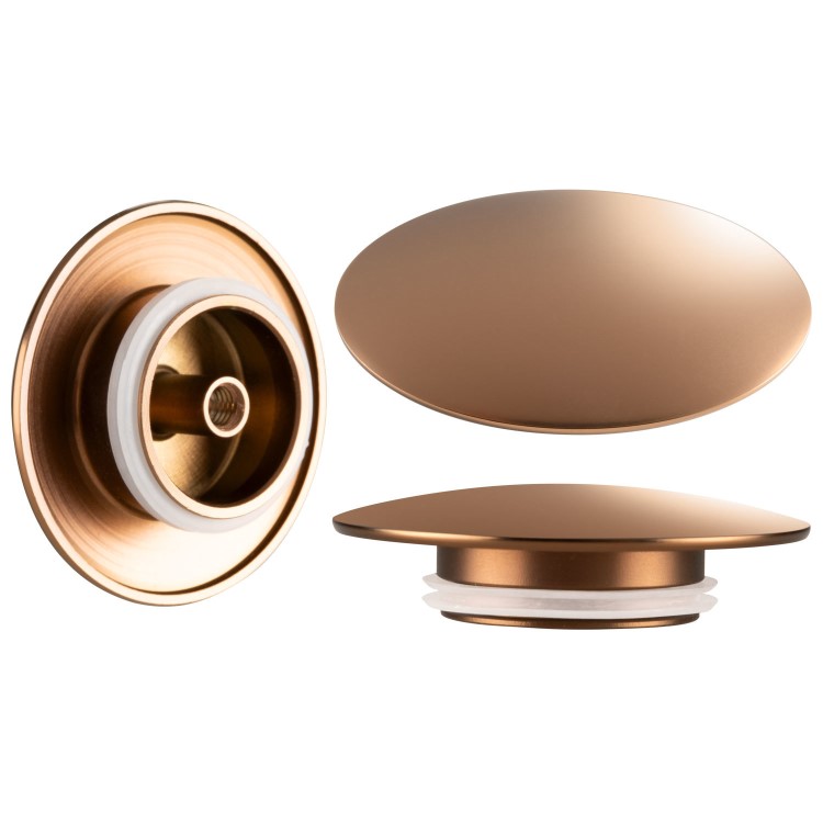 GRADE A1 - Brushed Bronze Bath Waste Cover Upgrade
