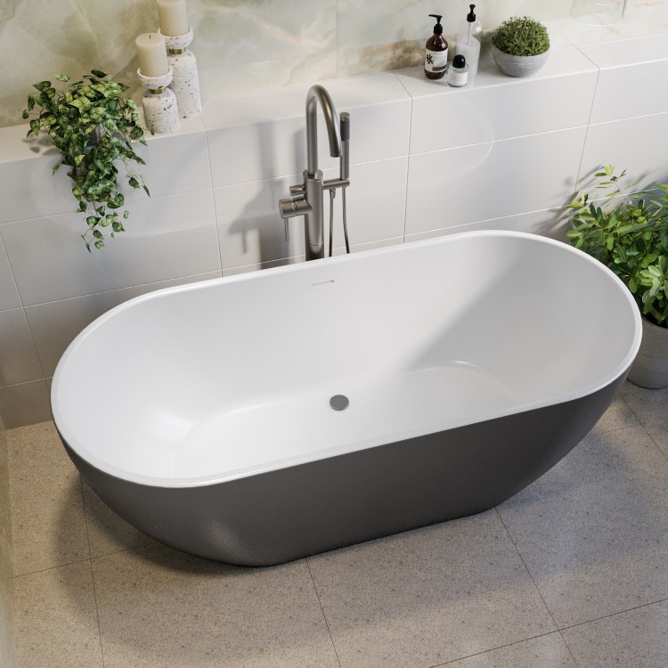 ONLY OPENED - Gunmetal Bath Waste Cover Upgrade