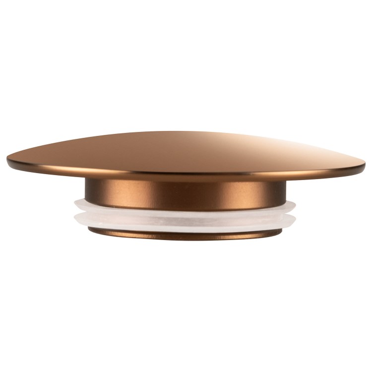 GRADE A1 - Brushed Bronze Bath Waste Cover Upgrade