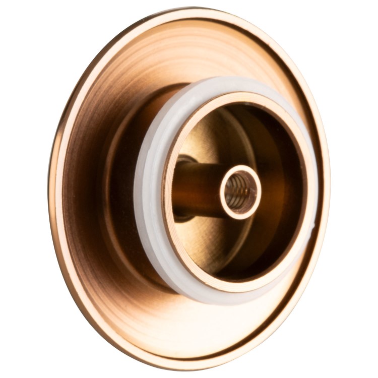 GRADE A1 - Brushed Bronze Bath Waste Cover Upgrade