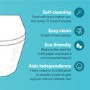 GRADE A1 - Back to Wall Smart Bidet Toilet Square - Purificare