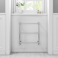 Elena Traditional Wall Hung Bathroom Towel Rail Radiator - 658 x 658mm
