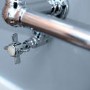 Elena Traditional Wall Hung Bathroom Towel Rail Radiator - 658 x 658mm