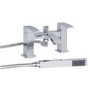 Chrome Bath Shower Mixer Tap - Wave