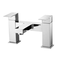 Chrome Bath Mixer Tap - Cube Chrome Bath Mixer Tap - Cube