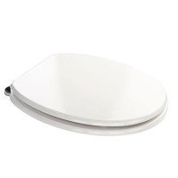 GRADE A1 - Sit Tight Jackson White Moulded Wood Toilet Seat