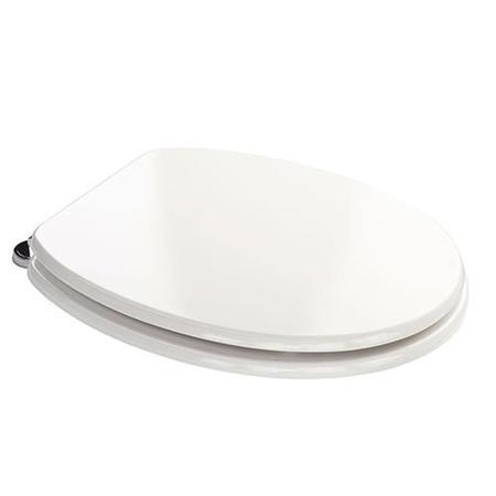 GRADE A1 - Sit Tight Jackson White Moulded Wood Toilet Seat