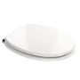 GRADE A1 - Sit Tight Jackson White Moulded Wood Toilet Seat