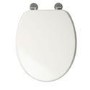 GRADE A1 - Sit Tight Jackson White Moulded Wood Toilet Seat