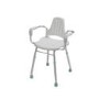 GRADE A1 - Shower Chair With Arms and Backrest - Croydex