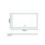 GRADE A1 - Slim Line 1200 x 700 Rectangular Shower Tray