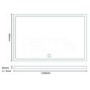 GRADE A1 - Slim Line 1400 x 900 Rectangular Shower Tray 