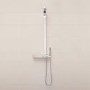 Latvin Thermostatic Shower Tower Panel with Integrated Storage
