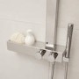 Latvin Thermostatic Shower Tower Panel with Integrated Storage