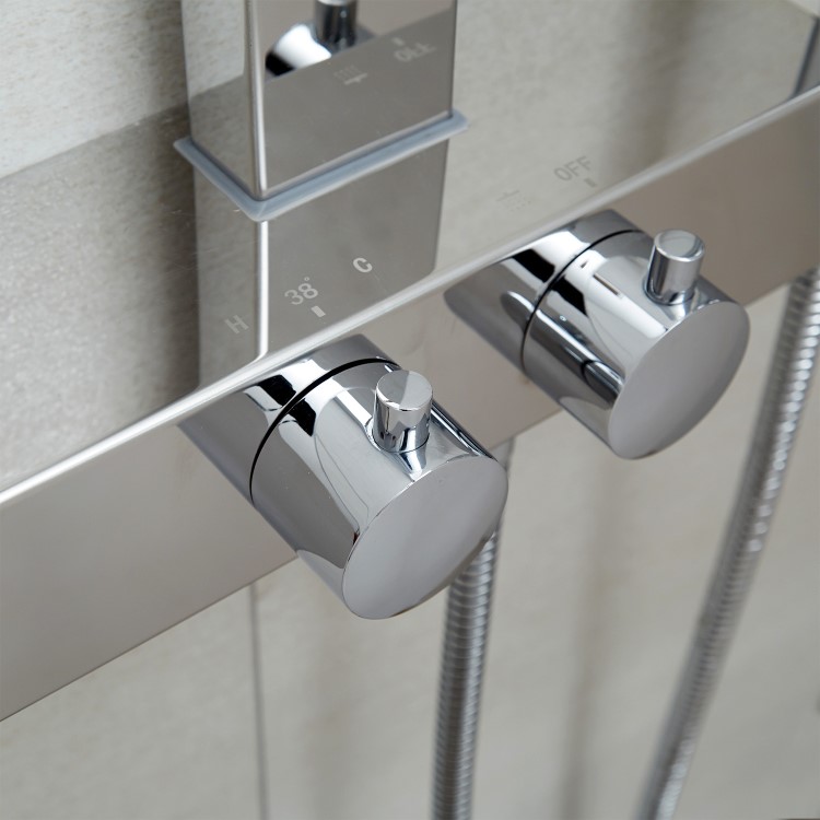 Latvin Luxury Thermostatic Shower Tower Panel - Latvin Range