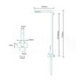 Latvin Luxury Thermostatic Shower Tower Panel - Latvin Range