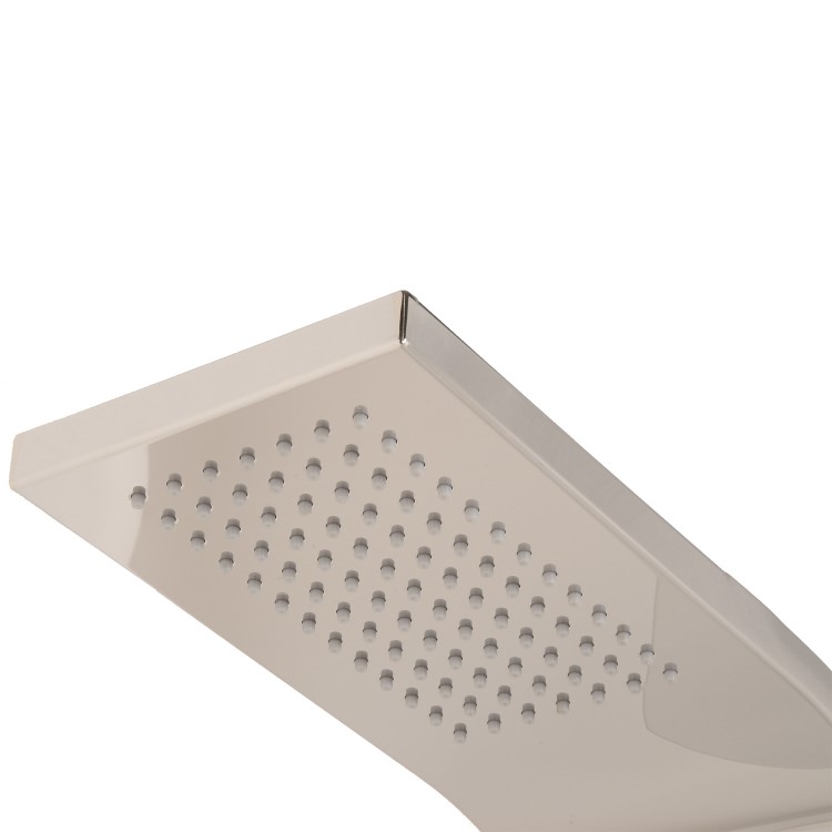 GRADE A1 - Steel Thermostatic Shower Tower Panel - Catalina Range