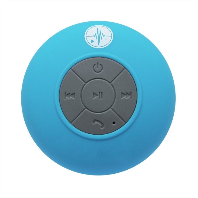 Blue Bluetooth Splashproof Speaker