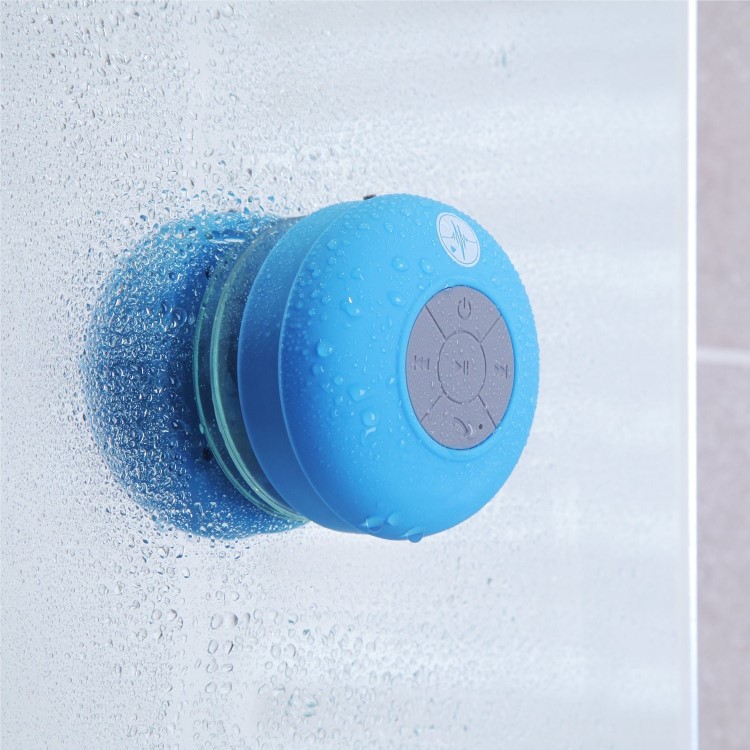 ONLY OPENED - Blue Bluetooth Splashproof Speaker