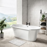 ONLY OPENED - Venice Freestanding Bath Double Ended - 1670 x 730mm