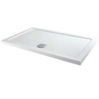 GRADE A1 - Slim Line 1100 x 700 Rectangular Shower Tray