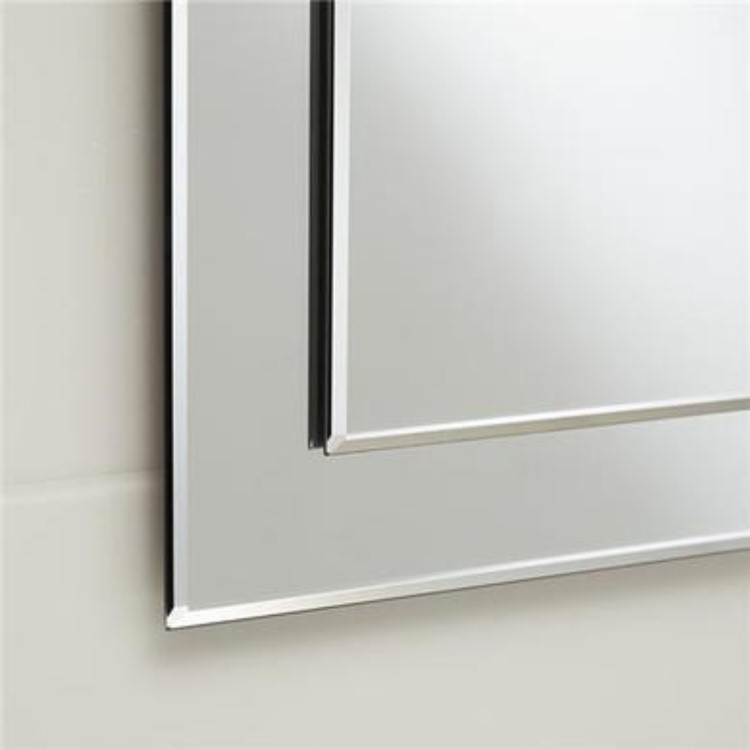 Rectangular Bevelled Bathroom Mirror 1200 x 500mm - Tucana