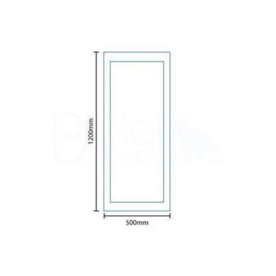 Rectangular Bevelled Bathroom Mirror 1200 x 500mm - Tucana