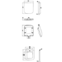 Austin Wrap Round Toilet Seat